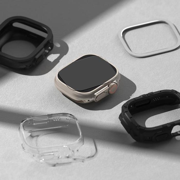 Ringke - [4-Pack] Ringke Apple Watch Ultra (49mm) Härdat Glas Skärmskydd - Clear