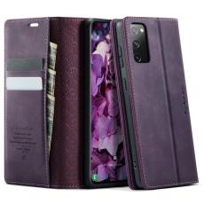 Caseme - CASEME 033 Fodral till Samsung Galaxy S20 FE Lila RFID-blockerande