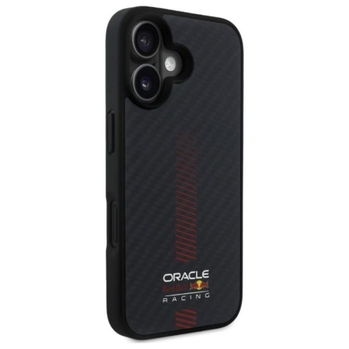 Red Bull - Red Bull iPhone 16 Mobilskal MagSafe Carbon Fiber Power Bar