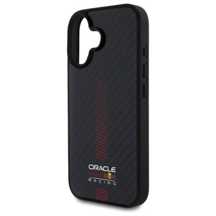 Red Bull - Red Bull iPhone 16 Mobilskal MagSafe Carbon Fiber Power Bar