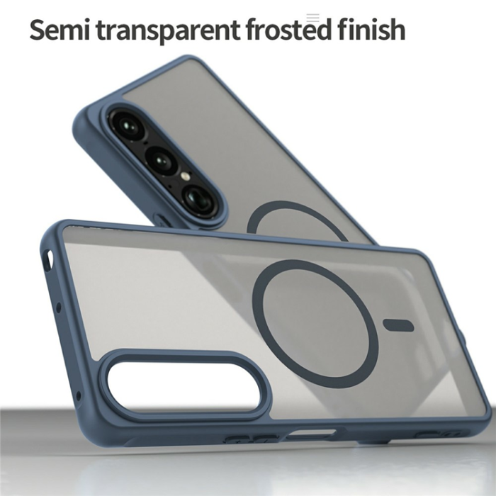 A-One Brand - Sony Xperia 1 VII Mobilskal MagSafe MagSafe Shockproof - Blå