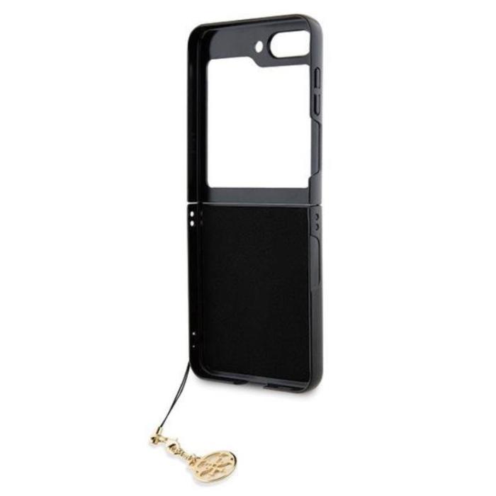 Guess - Guess Galaxy Z Flip 5 Mobilskal Charms Collection - Brun