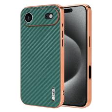 AZNS - AZNS iPhone Air Fodral Electroplating KonstL&auml;der - Gr&ouml;n