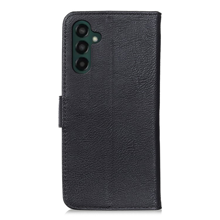 KHAZNEH - KHAZNEH Galaxy A24 4G Plånboksfodral Cowhide - Svart