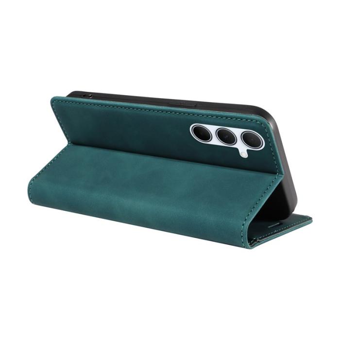 BETOPNICE - BETOPNICE 003 Samsung Galaxy A56 5G Plånboksfodral Konstläder - Grön