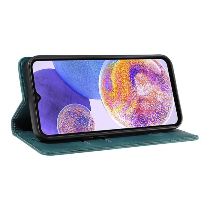 BETOPNICE - BETOPNICE 003 Samsung Galaxy A73 5G Plånboksfodral Konstläder - Grön