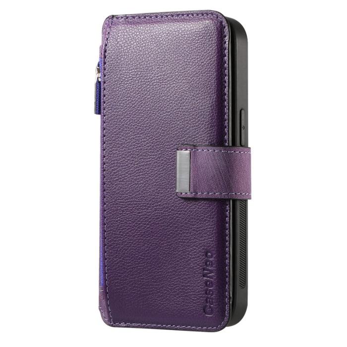CASENEO - CASENEO Google Pixel 9a Plånboksfodral MW-02 Konstläder - Lila