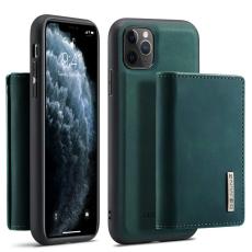 DG.MING - DG.MING M1 Series 2-in-1 Wallet + Hybrid Cover iPhone 11 Pro Max Gr&ouml;n