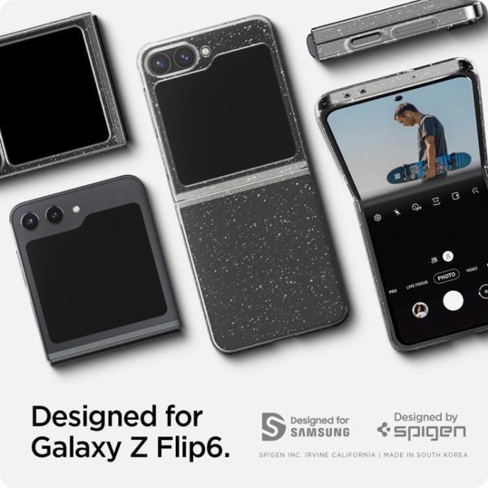 UTGATT - Spigen Galaxy Z Flip 6 Mobilskal Airskin - Glitter Crystal