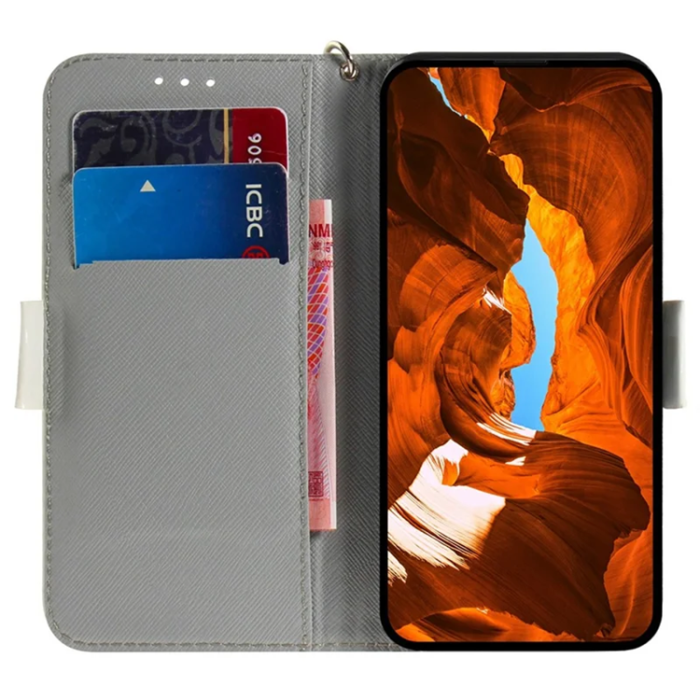 A-One Brand - Sony Xperia 10 VII Plånboksfodral med Handledsrem - Pug