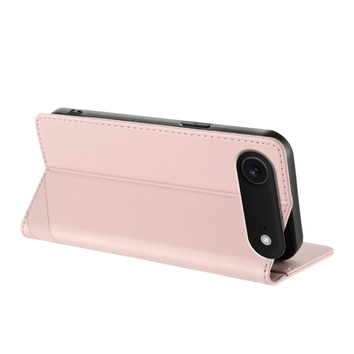 A-One Brand - iPhone 17 Air Plånboksfodral Punk Style Imprinted - Rosa