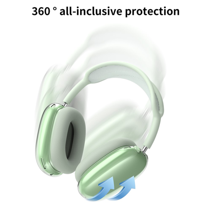 AHASTYLE - AHASTYLE AirPods Max Hörlursskal TPU PT-LC07 - Grön