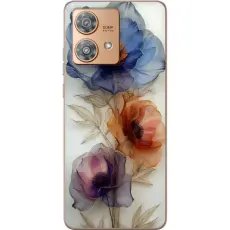 Gustaf - Mobilskal till Motorola Edge 40 Neo med Silkesblommor
