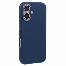 X-Level - X-LEVEL Mobilskal till iPhone 16 PU L&auml;der H&aring;rd PC St&ouml;tt&aring;lig Bl&aring;