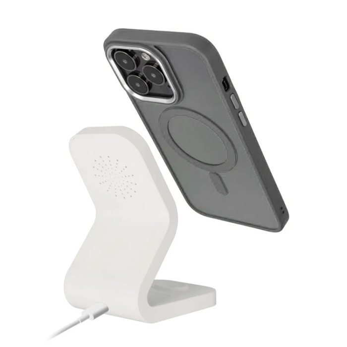 A-One Brand - iPhone Air Mobilskal MagSafe Color Edge - Titanium Grå