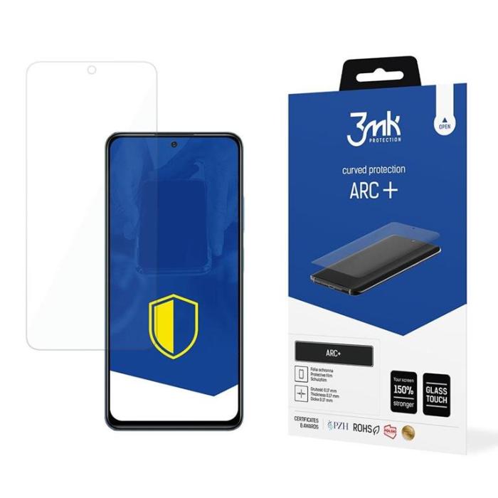3MK - 3MK Xiaomi Redmi Note 12 4G Plastfilm Skärmskydd ARC+ Transparent
