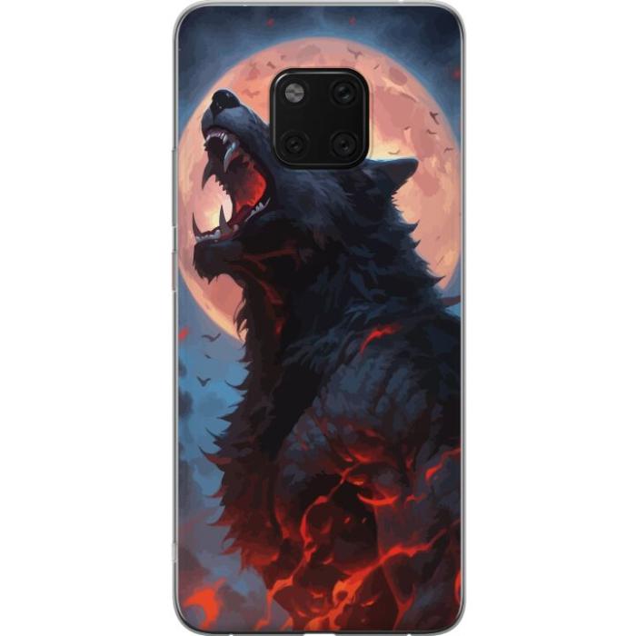 iSecrets - Mobilskal till Huawei Mate 20 Pro med Ylande varg