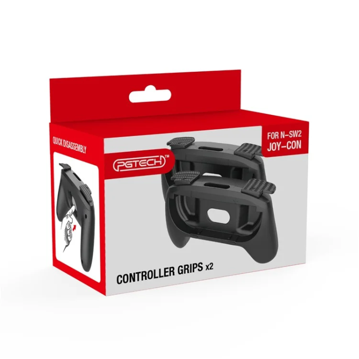 PGTECH - PGTECH Nintendo Switch 2 Vänster och Höger Joy-Con Grip Handtag