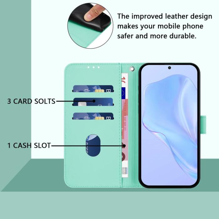 OEM - Samsung Galaxy S26 Ultra Fodral Konstläder - Mintgrön