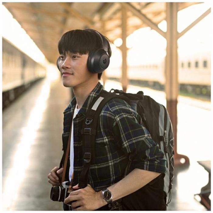 Motorola - Motorola Over-Ear Hörlurar Bluetooth ANC XT800 - Svart