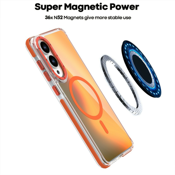 A-One Brand - Galaxy S25 Edge Mobilskal MagSafe Acrylic