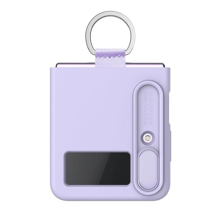 UTGATT1 - Nillkin Galaxy Z Flip 4 Mobilskal CamShield Silky - Lila