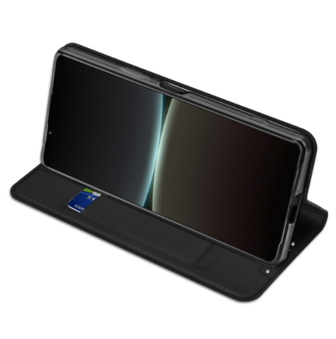 Dux Ducis - Dux Ducis Sony Xperia 5 IV Plånboksfodral Skin Series - Svart
