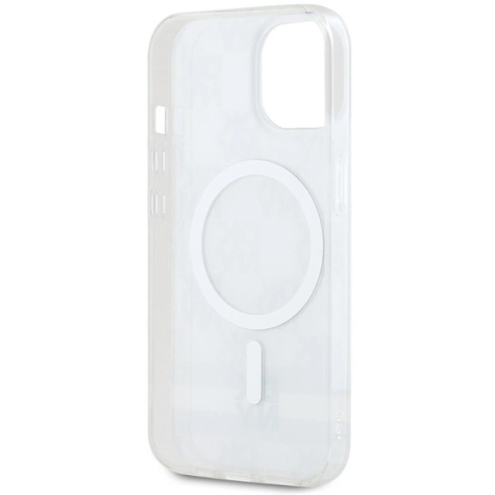 DKNY - DKNY iPhone 15/14 Plus Mobilskal Magsafe IML Checkered Mono