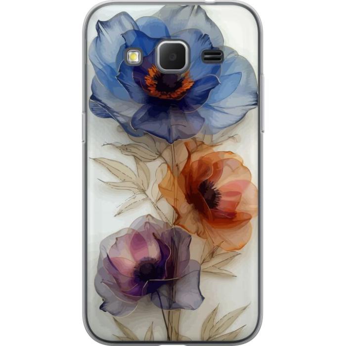 iSecrets - Mobilskal till Samsung Galaxy Core Prime med Silkesblommor