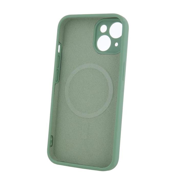 OEM - iPhone 13 Mobilskal MagSafe Invisible - Pistasch