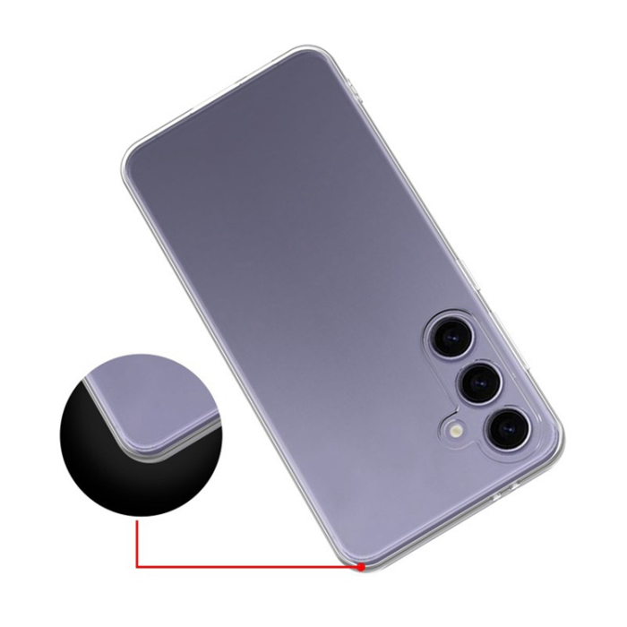 A-One Brand - Galaxy A17 5G Mobilskal Ultra Thin Flexible - Clear