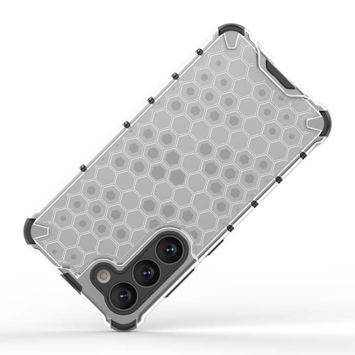 OEM - Galaxy S23 Plus Skal Honeycomb Armored Hybrid - Blå