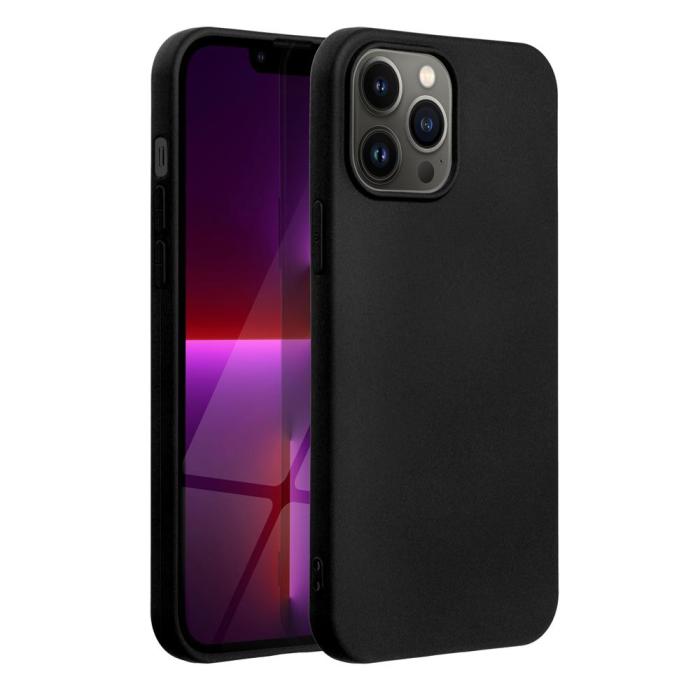 Forcell - Forcell iPhone 14 Pro Max Skal Silikon Lite Svart