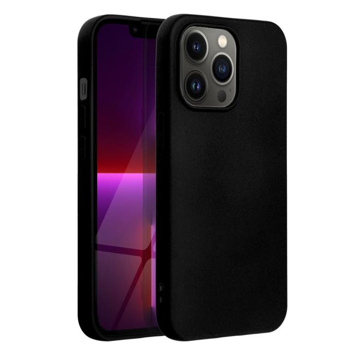 Forcell - Forcell iPhone 14 Pro Skal Silikon Lite Mjukplast Svart