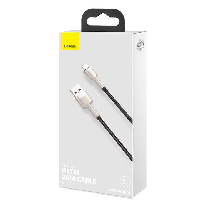 BASEUS - Baseus USB-A till Lightning kabel Cafule Series 2.4A 1m