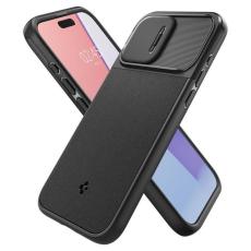 Spigen - Spigen iPhone 15 Pro Mobilskal Magsafe Optik Armor - Svart