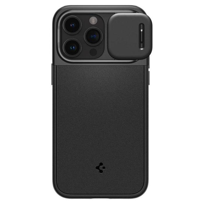 Spigen - Spigen iPhone 15 Pro Mobilskal Magsafe Optik Armor - Svart