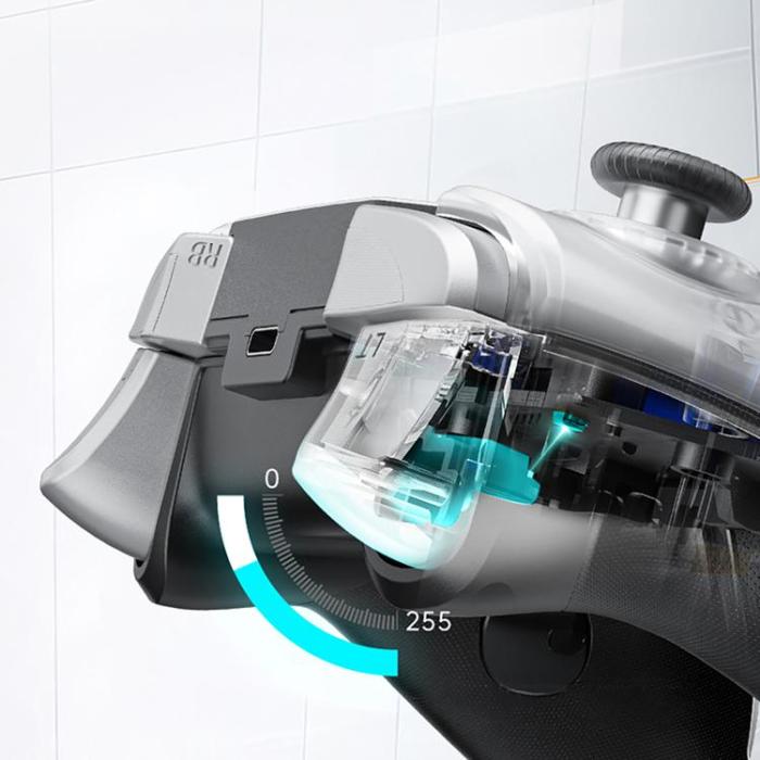 Machenike - Machenike Trådlös Spelkontroll med Laddningsstation G5Pro Max - Grå