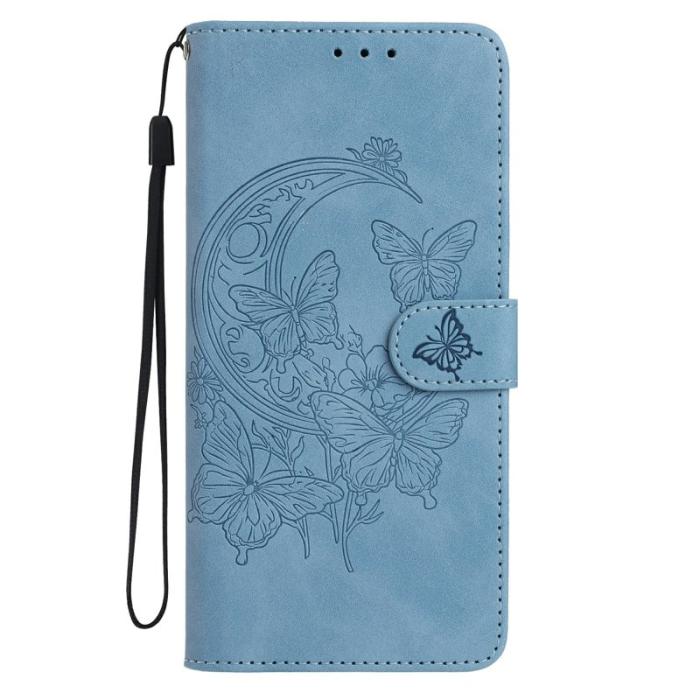 OEM - Samsung Galaxy S26 Ultra Fodral Konstläder Ställ - Ljusblå