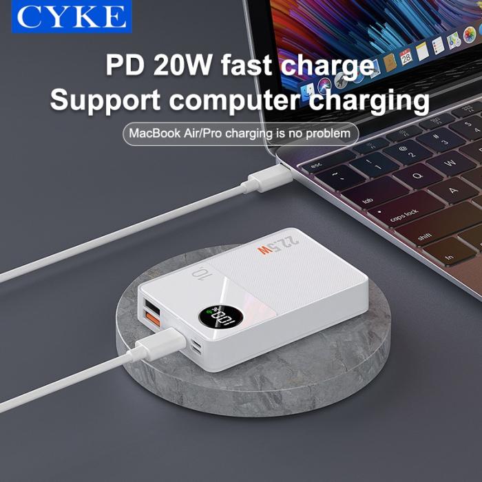 A-One Brand - Powerbank 30000 mAH 22W - Svart