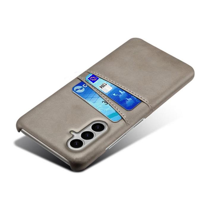 OEM - Mobilskal till Samsung Galaxy S26 / S26 Pro PU Läder + Hård PC - Grå