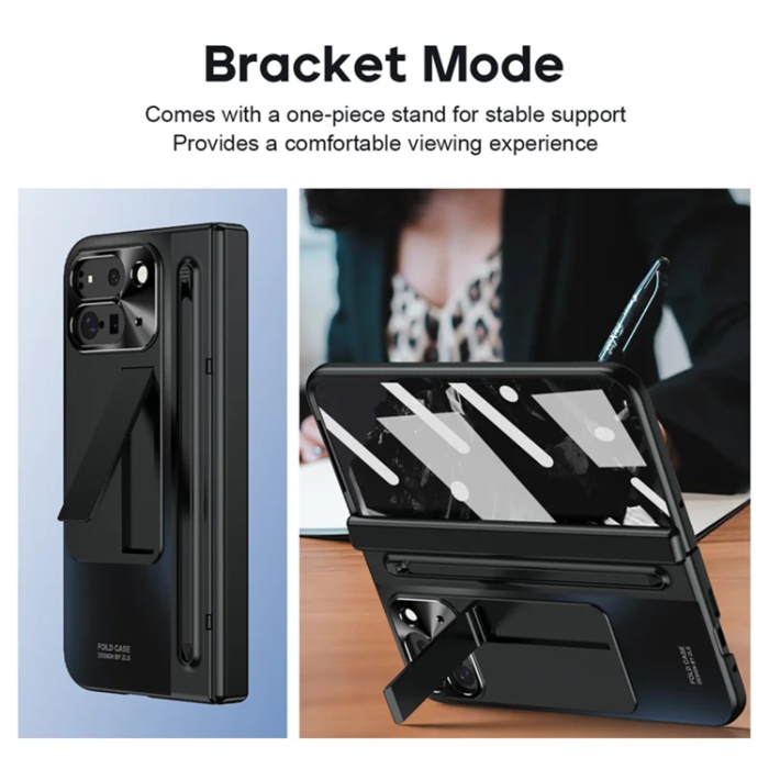 A-One Brand - Google Pixel 10 Pro Fold Mobilskal Kickstand Hinge PC