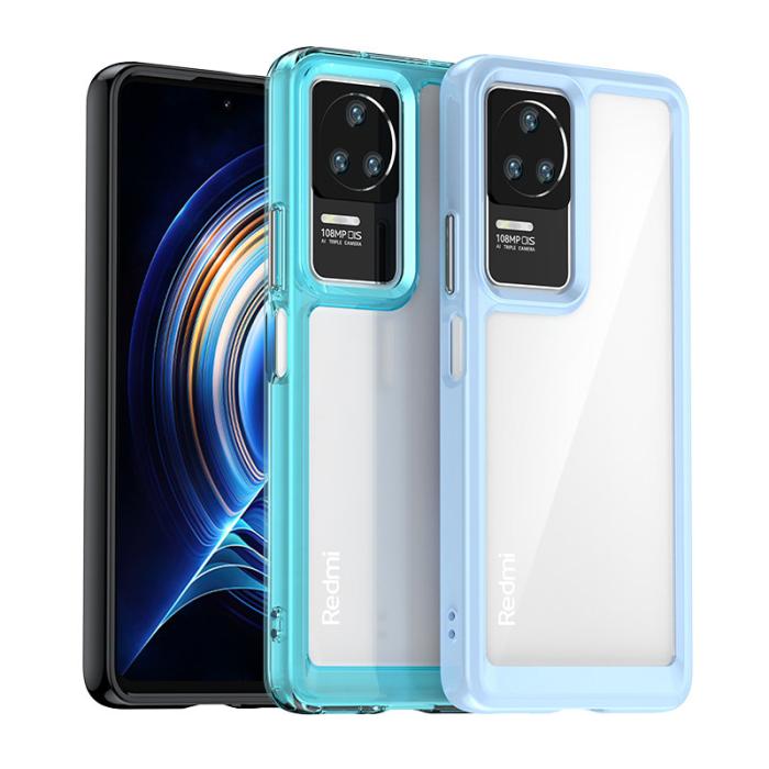 UTGATT1 - Xiaomi Poco F4 5G Skal Flexible Outer Space - Blå