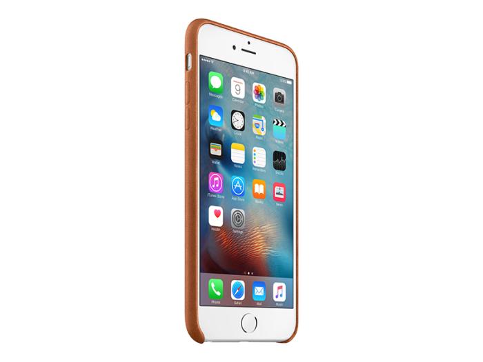 UTGATT5 - APPLE LEATHER CASE IPHONE 6S PLUS SADDLE BROWN