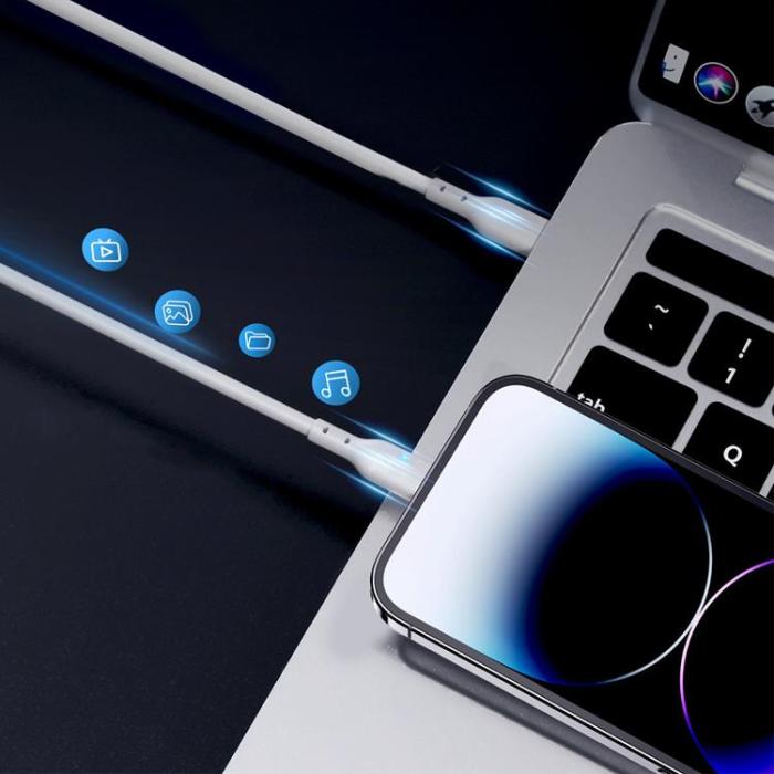 Joyroom - Joyroom USB-C till Lightning kabel 20W 1.2m - Vit