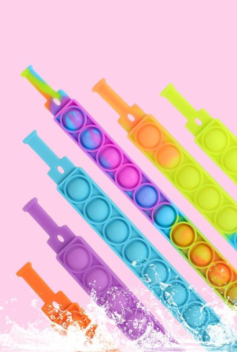 Fidget Toys - Pop it Fidget Toy - Flera Färger & Modeller - Armband - Flerfärgad