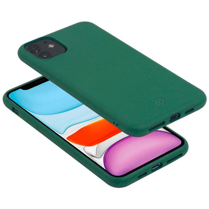 UTGATT5 - CELLY Earth Miljövänligt skal iPhone 11 - Grön