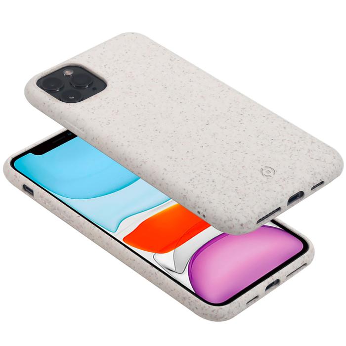 UTGATT5 - CELLY Earth Miljövänligt skal iPhone 11 Pro - Vit