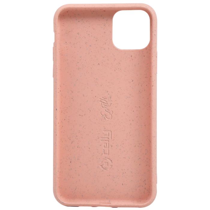 UTGATT4 - CELLY Earth Miljövänligt skal iPhone 11 - Rosa