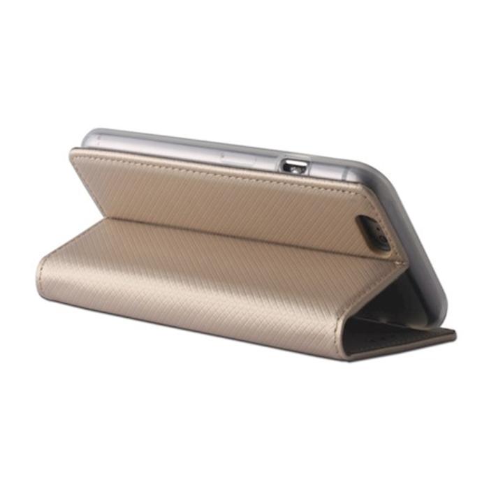 OEM - Smart Magnetiskt fodral för Samsung Galaxy A40 guld